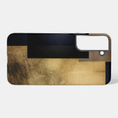 Vergulde stilte — Modern abstract Samsung Galaxy Hoesje (Achterkant horizontaal)