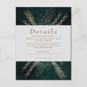 vergulde weide briefkaart (Voorkant)