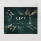 vergulde weide briefkaart (Voorkant)