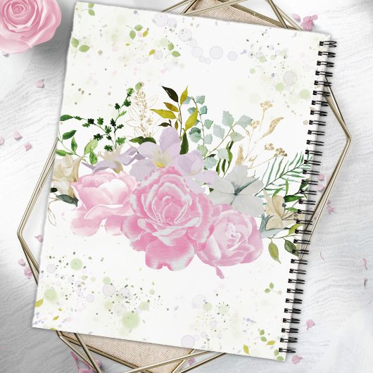 Vergulde Wildflower Spring Vrijgezellenfeest Recep Notitieboek