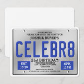 Vergunning Bord Vervroeging op zondag Kaart (Voorkant / Achterkant)