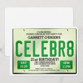 Vergunning Bord Vervroeging op zondag Kaart (Voorkant / Achterkant)