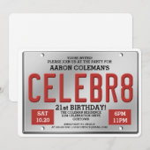 Vergunning Bord Vervroeging op zondag Kaart (Voorkant / Achterkant)