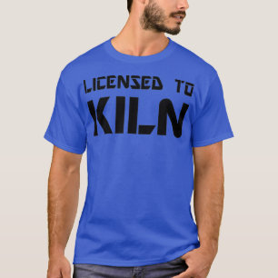 Vergunning gegeven aan oven grappige kunstenaar aa t-shirt
