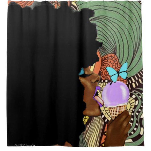 Vergunning het Gordijn van de Shower van REMIX (Voorkant)