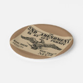 VERGUNNING TWEEDE AMMENDEMENT PISTOOL PAPIEREN BORDJE (Gekanteld)