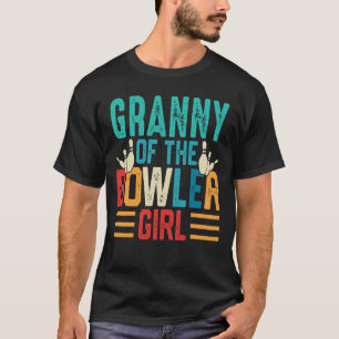VERGUNNING VAN het Bowler-meisje voor de familie B T-shirt