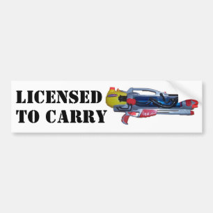 Vergunning verleend aan Carry Bumpersticker