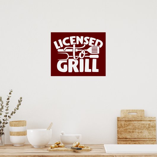 Vergunning verleend aan Grill Poster (Keuken)