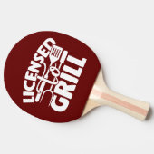 Vergunning verleend aan Grill Tafeltennisbatje (Zijkant)