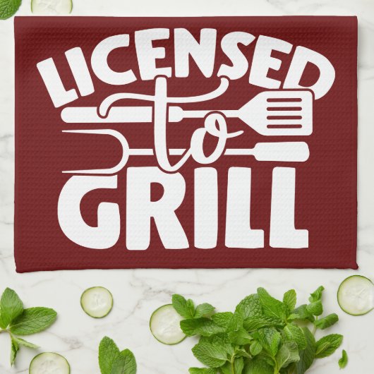 Vergunning verleend aan Grill Theedoek (Gevouwen)