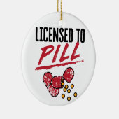 Vergunning verleend aan het Afstudeerder van het A Keramisch Ornament (Rechts)