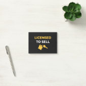 Vergunning verleend aan verkoop post-it® notes (Kantoor)