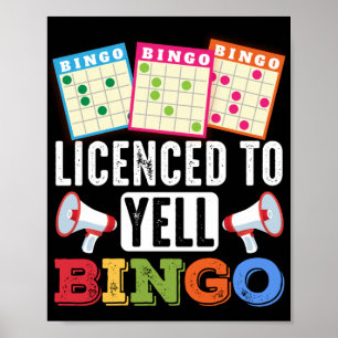 Vergunning verleend aan Yell Bingo Funny Lucky Gam Poster
