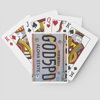 Vergunning verleend pokerkaarten