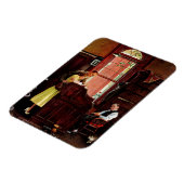 Vergunning voor huwelijk door Norman Rockwell Magneet (Linkerzijde)