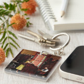 Vergunning voor huwelijk door Norman Rockwell Sleutelhanger (Voorkant Rechts)