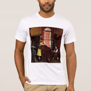 Vergunning voor huwelijk door Norman Rockwell T-shirt