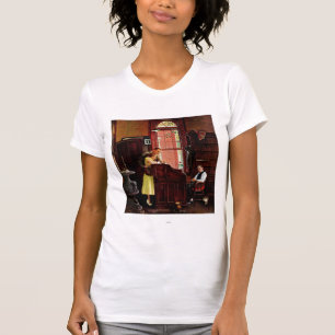 Vergunning voor huwelijk door Norman Rockwell T-shirt