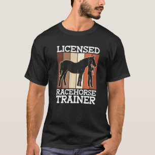 Vergunninghoudend Trainer Horse Trainer Horsebac T-shirt