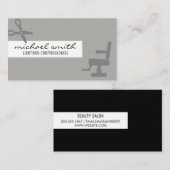 Vergunninghoudende cosmetoloog visitekaartje (Voorkant / Achterkant)