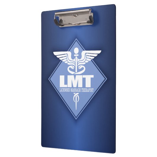 Vergunninghoudende massagetherapeut klembord (Links)