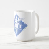 Vergunninghoudende massagetherapeut koffiemok (Voorkant rechts)