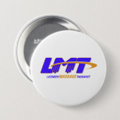 Vergunninghoudende massagetherapist knop ronde button 7,6 cm (Voorkant /achterkant)