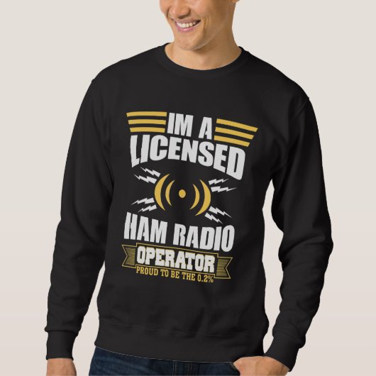 Vergunninghoudende radiooperateurs trui (Voorkant)