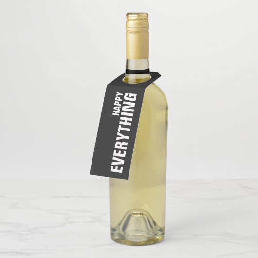 VERHAAL ALLES OP zwart Flessenhanger (Schuin)