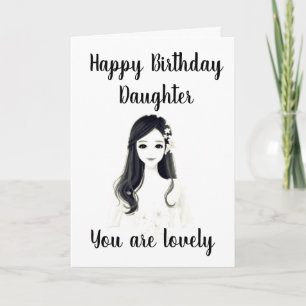 **VERHAAL BIRTHDAY** OP ONZE "LOVELY DAUGHTER" KAART