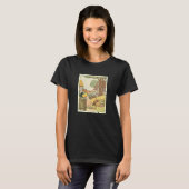 Verhaal boekenlandbouwhuisdieren geïllustreerd t-shirt (Voorkant volledig)