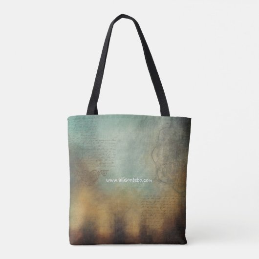Verhaal - Canvas tas schrijvers (Achterkant)