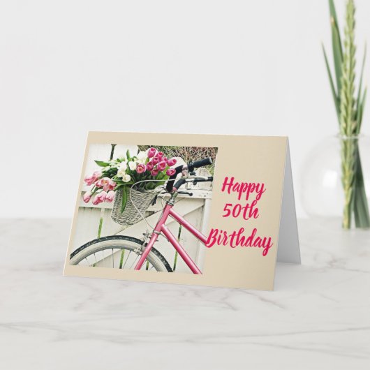 **VERHAAL DE 50e TWEEDE DAG** OP MIJN "TWIN" Kaart (Voorkant)