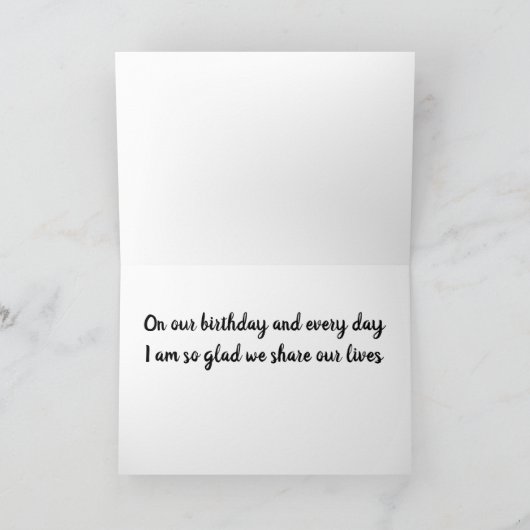 VERHAAL DE MAANDAG OP MIJN **TWEEBROEDKAART* KAART (Binnen)