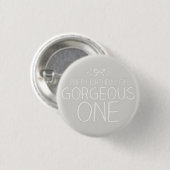 ***VERHAAL DE TWEEDE DAG GORGEUS ÉÉN *** BADGE RONDE BUTTON 3,2 CM (Voorkant /achterkant)