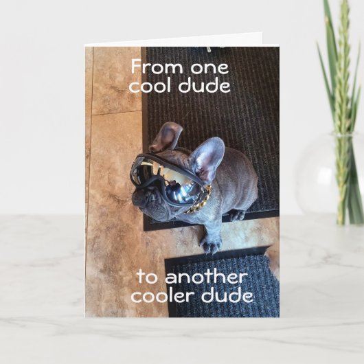 VERHAAL DE TWEEDE DAG OP EEN KOOLDUDE KAART (Voorkant)