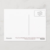 Verhaal Gourd Post Card Briefkaart (Achterkant)