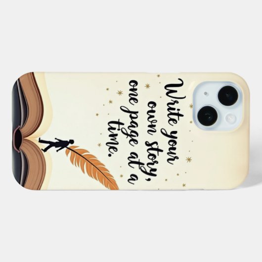 Verhaal in uw handen Case-Mate iPhone case (Achterkant (horizontaal))