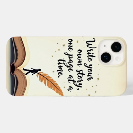 Verhaal in uw handen Case-Mate iPhone case (Achterkant (horizontaal))