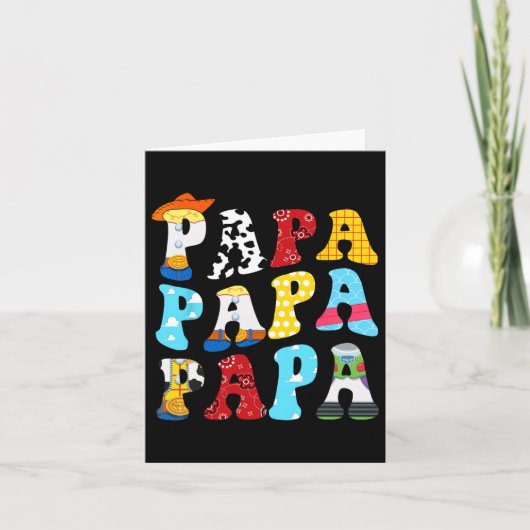 Verhaal Papa Speelgoed Jongen Verhaal Papa Vaders  Kaart (Voorkant)