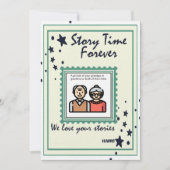 Verhaal Tijd voor altijd Grootouders Feestdagenkaart (Voorkant)