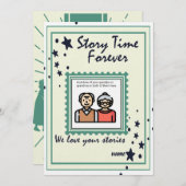 Verhaal Tijd voor altijd Grootouders Feestdagenkaart (Voorkant / Achterkant)