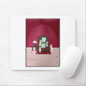 Verhaal tijd Westie Mousepad Muismat (Met muis)
