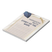 verhaal van Hasgacha Pratis Notitieblok (Linkerzijde)