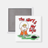 Verhaal van mijn leven magneet (Voorkant / Achterkant)