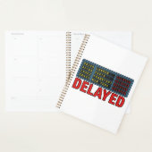 Verhaal van mijn leven vertraagde reis planner (Display)