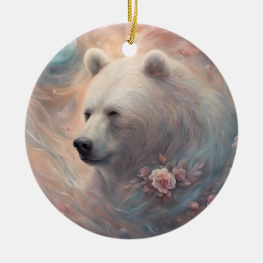Verhaalbear Keramisch Ornament (Voorkant)