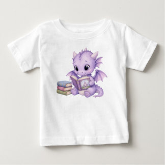 Verhaalboek Baby Draak Leest Boek Fantasie Kunst