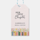 Verhaalboek Bruidsboeket Bruiloft Feest Cadeaulabel (Voorkant)